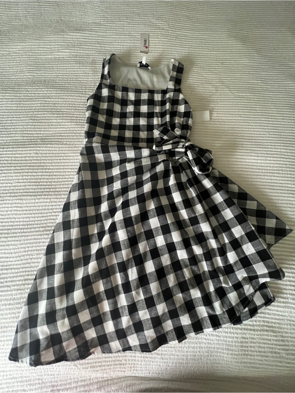 Gilli Classic Black and White Dress with Bow size S NWT